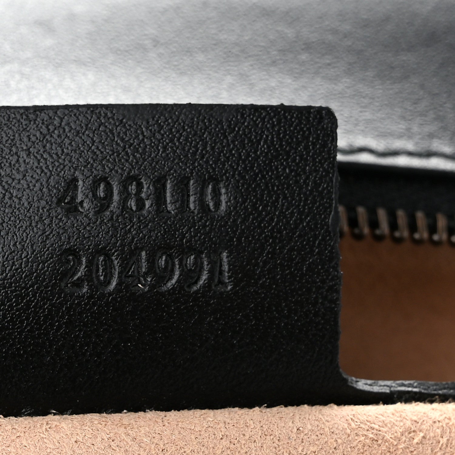 Gucci Calfskin Matelasse Small GG Marmont Top Handle Shoulder Bag Black 7 of 10