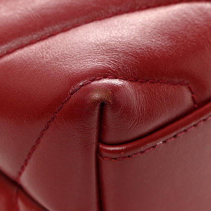 Saint Laurent Calfskin Y Quilted Monogram Toy Loulou Crossbody Bag Rouge 14 of 15