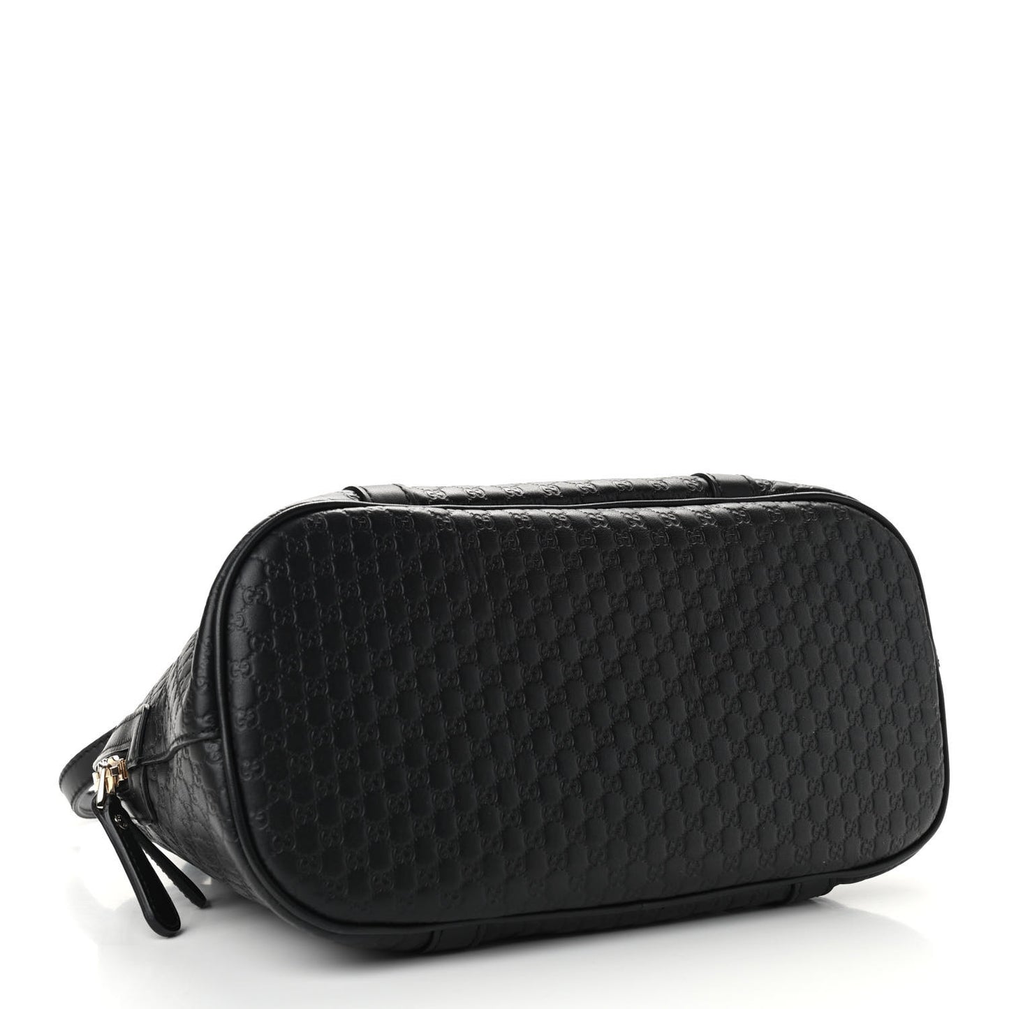 Microguccissima Medium Dome Bag Black