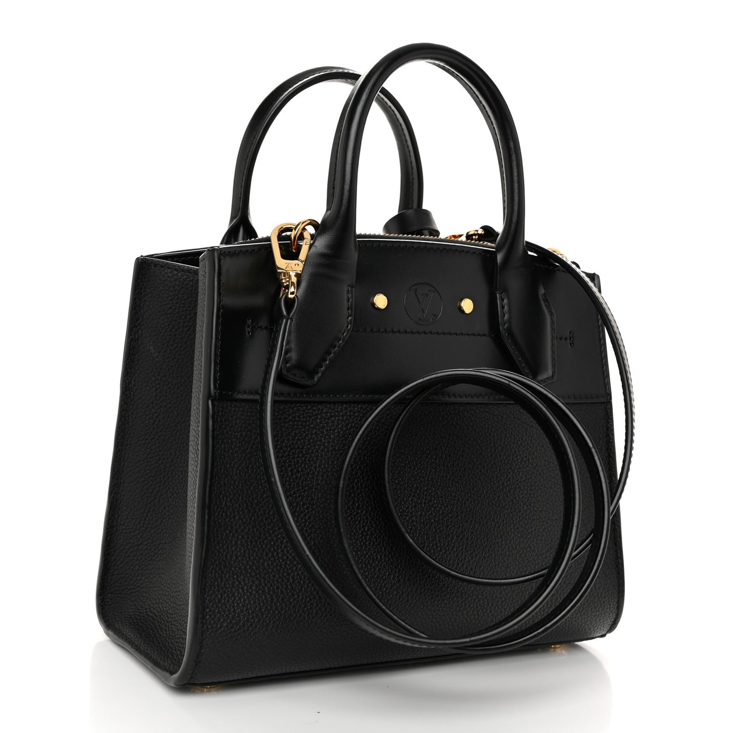 Calfskin City Steamer Mini Black