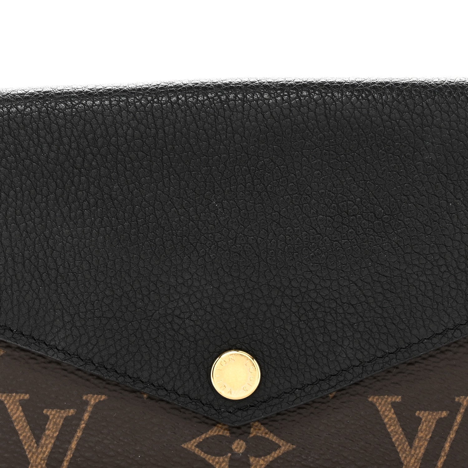 Louis Vuitton Monogram Pallas Compact Wallet Black 8 of 8