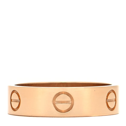 Cartier 18K Yellow Gold 5.5mm LOVE Ring 58 8.5 1 of 5