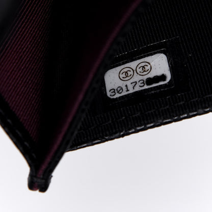 Chanel Caviar Quilted Flap Card Holder Wallet Black 7 of 12