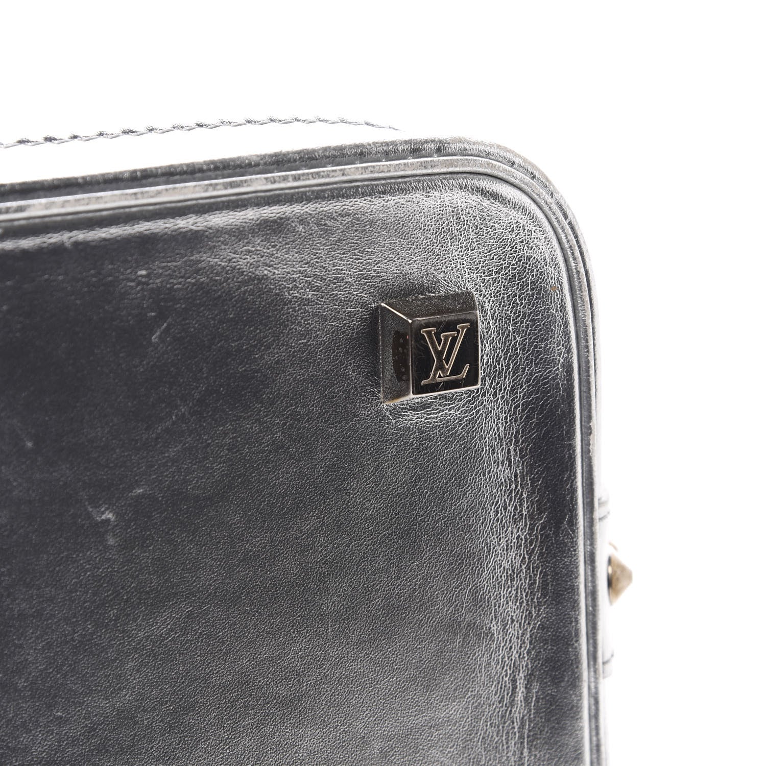 Louis Vuitton Suhali Lockit PM Silver 9 of 11