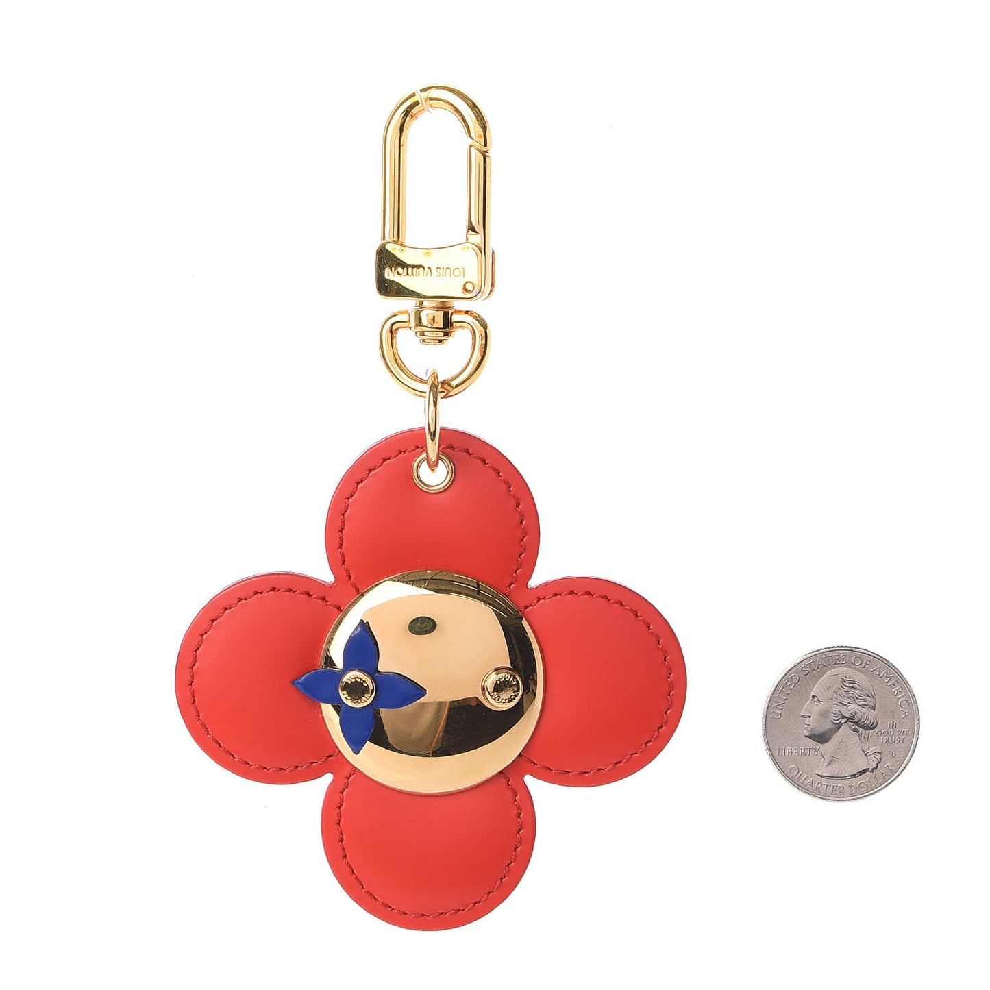 Vivienne Head Bag Charm Key Holder
