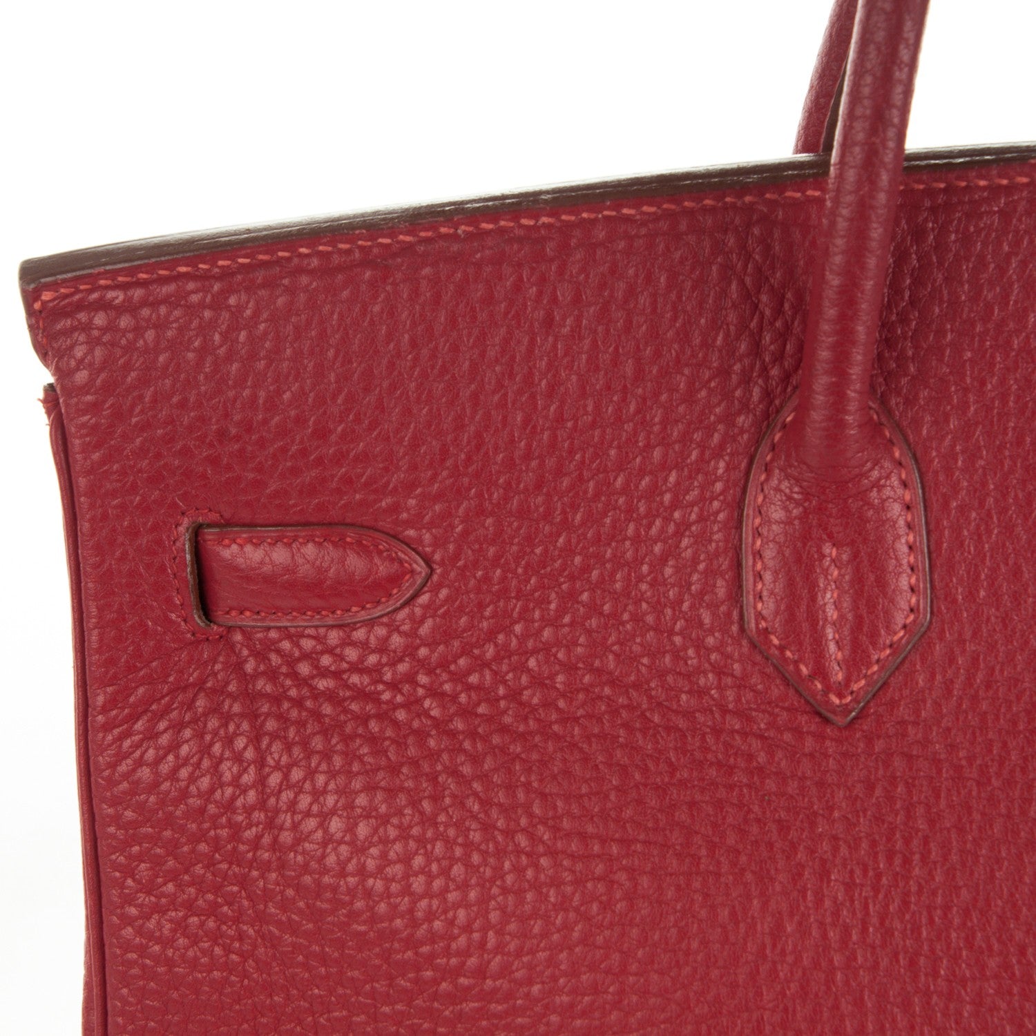 Hermes Ardennes Birkin 40 Rouge Vif 20 of 30