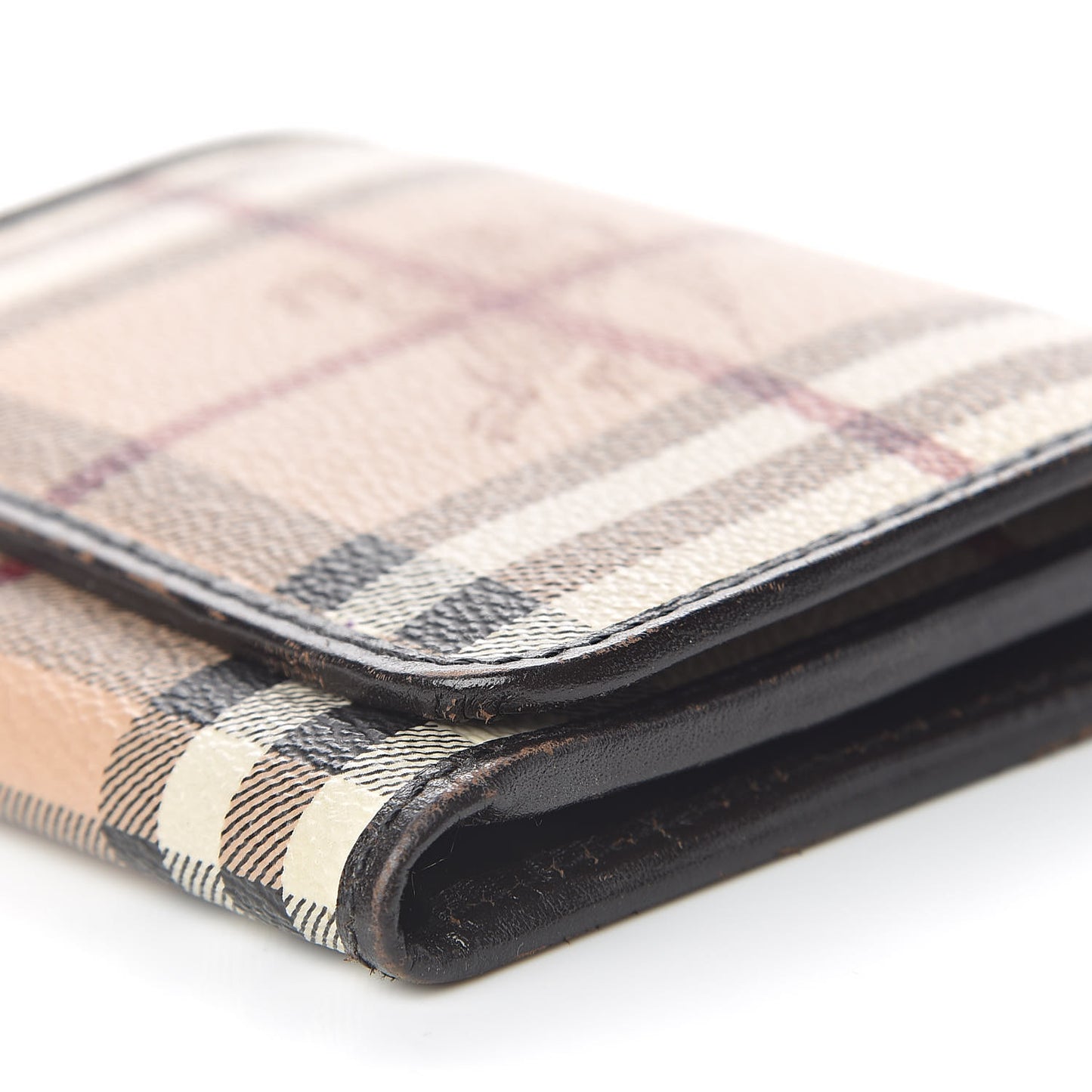 Haymarket Check Medium Leighton Wallet Chocolate