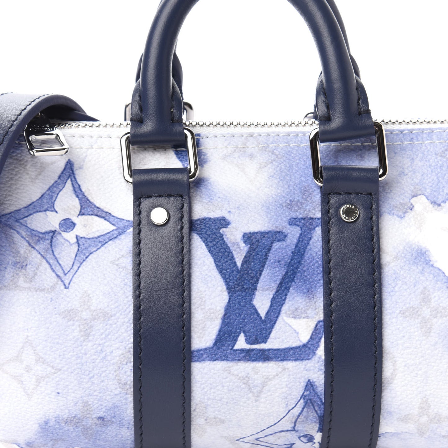 Monogram Watercolor Keepall XS Blue