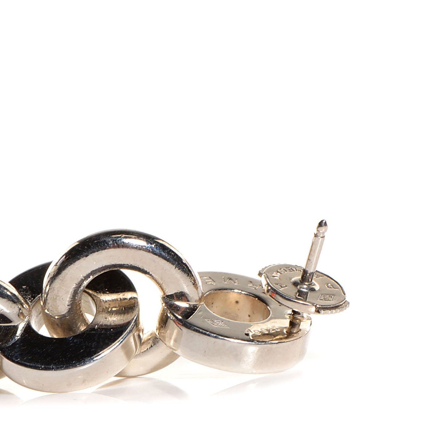 Sterling Silver Link Earrings