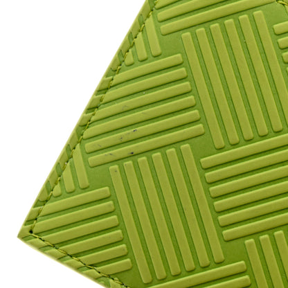 Bottega Veneta Nappa Embossed Intrecciato Zipped Card Case Kiwi 7 of 8