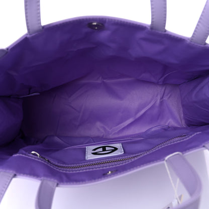 Telfar Vegan Leather Medium Shopping Bag Lavender 5 of 9