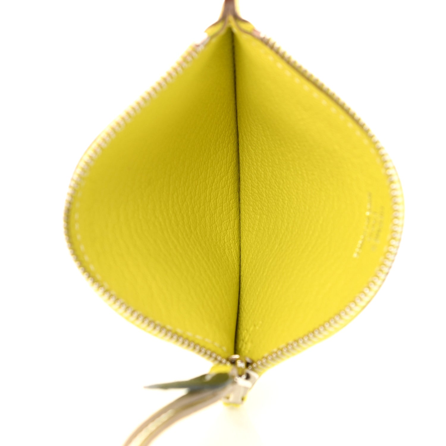 Hermes Chevre Mysore Tutti Frutti Citron Clutch Lime 4 of 7