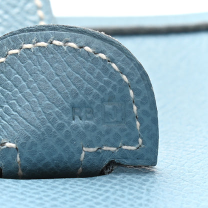 Hermes Epsom Evelyne II PM Blue Jean 8 of 8