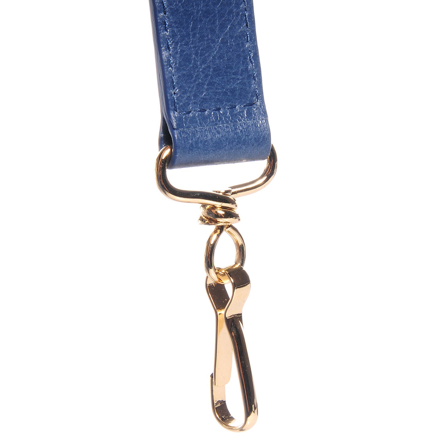 Agneau Giant 12 Gold Hardware Velo Bleu Persan