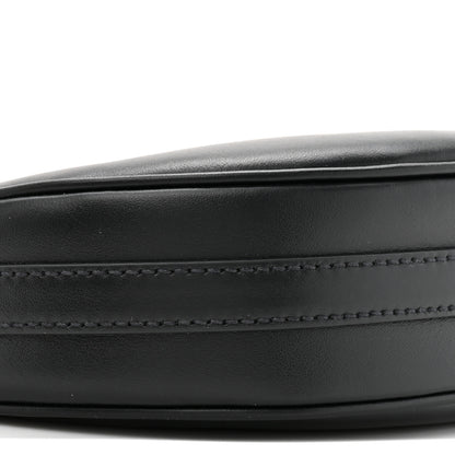Prada Soft Calfskin Mini Arque Shoulder Bag Black 9 of 9