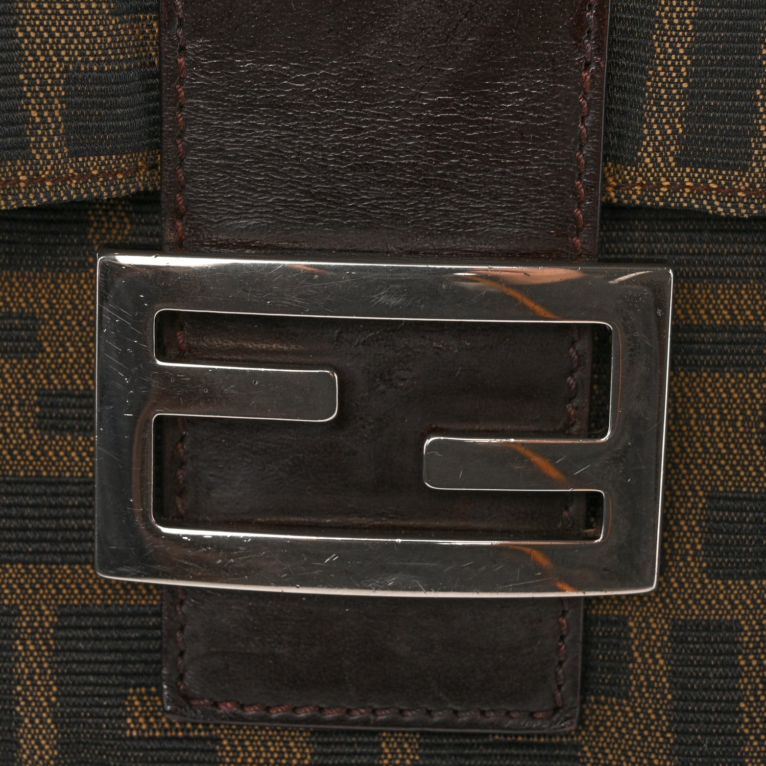 Fendi Zucca Mama Baguette Tobacco 12 of 12