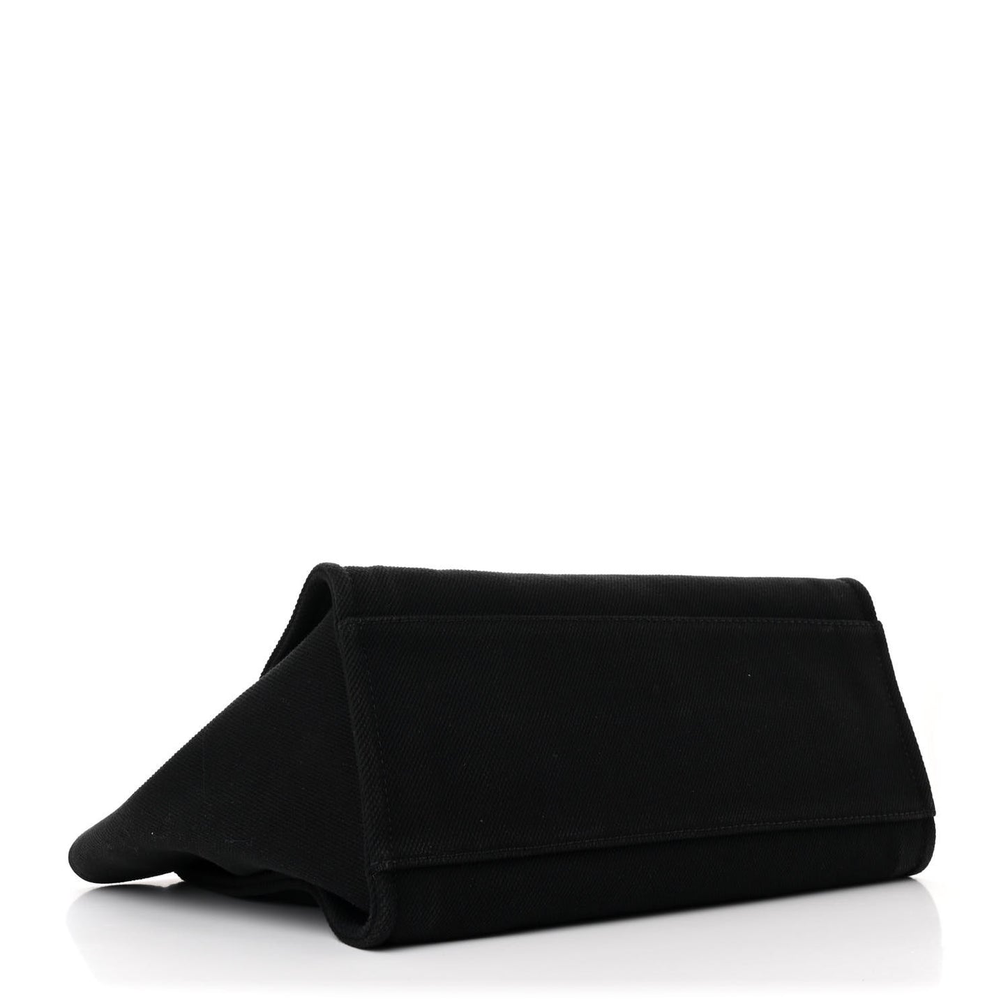 Canvas Pearl Medium Deauville Tote Black
