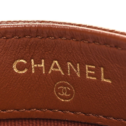 Chanel Shiny Caviar Quilted Strass Quilted Crystal Card Holder 6 of 10