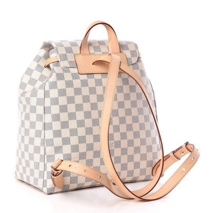 Louis Vuitton Damier Azur Sperone Backpack 3 of 10