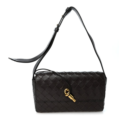 Bottega Veneta Nappa Intrecciato Andiamo Shoulder Bag Fondant 1 of 10