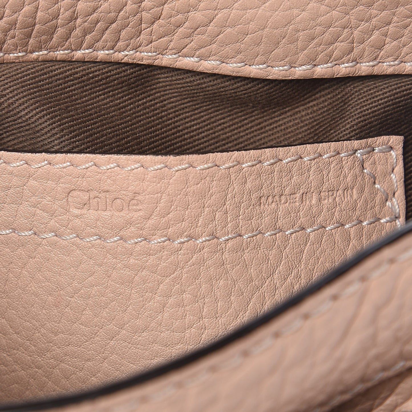 Calfskin Mini Marcie Round Crossbody Bag Blush Nude