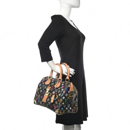 Louis Vuitton Monogram Multicolor Speedy 30 Black 2 of 8
