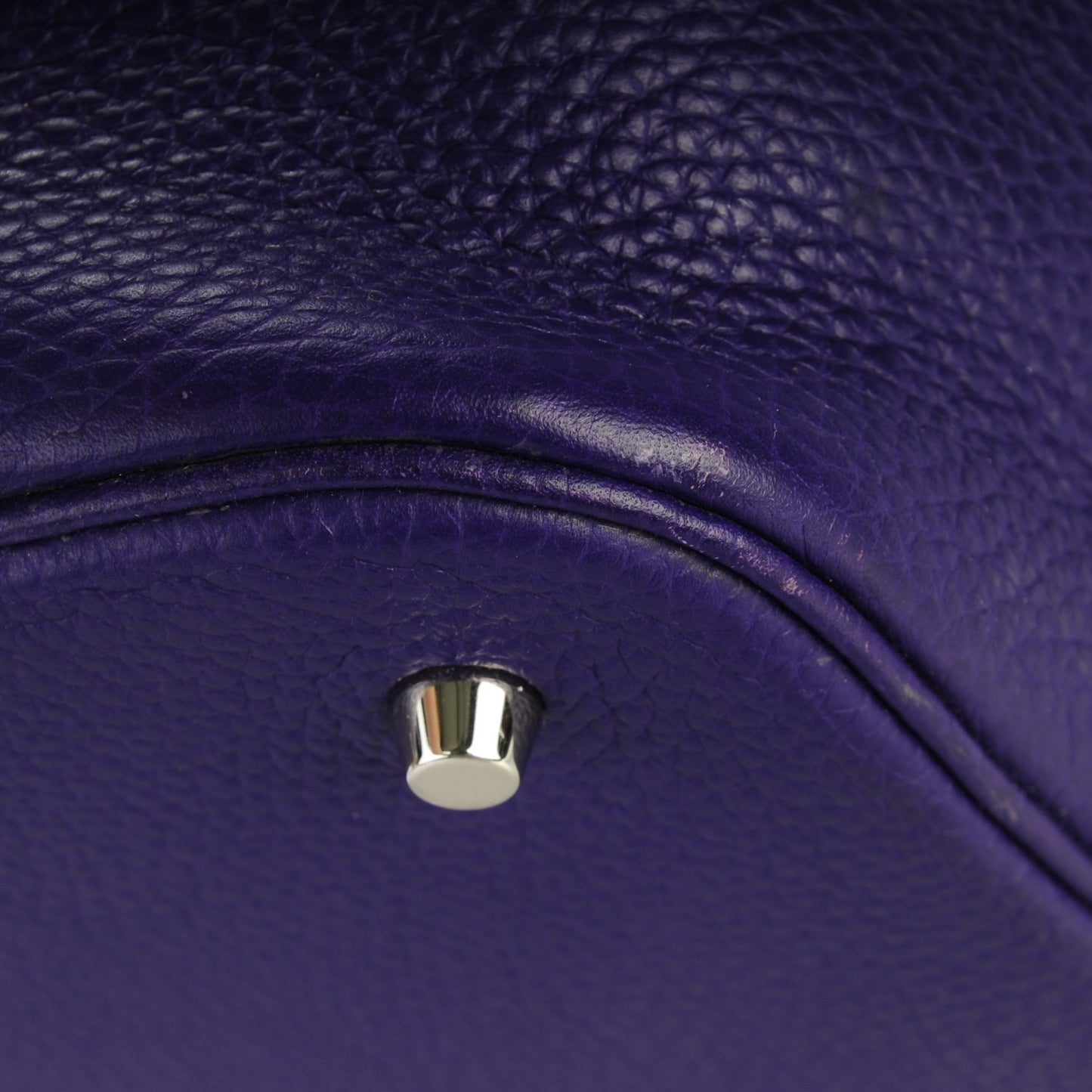 Taurillon Clemence Picotin Lock 26 GM Iris
