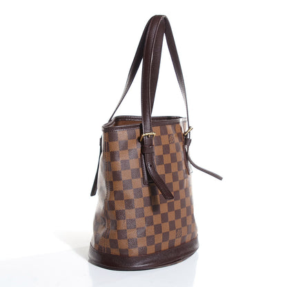 Louis Vuitton Damier Ebene Marais Bucket 23 3 of 7