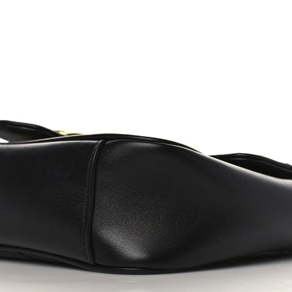 Gucci Calfskin Matelasse Mini GG Marmont Shoulder Bag Black 9 of 9