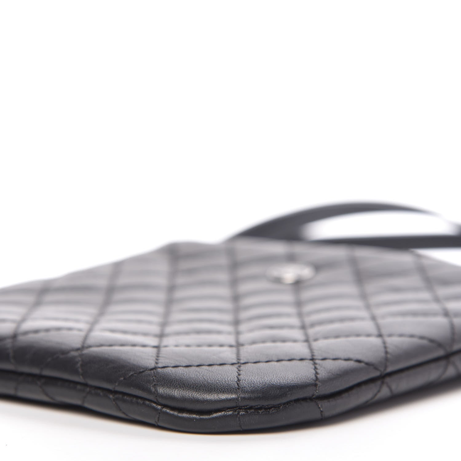 Chanel Aged Calfskin Quilted Crossbody Bag Black 7 of 10