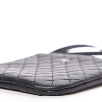 Chanel Aged Calfskin Quilted Crossbody Bag Black 7 of 10