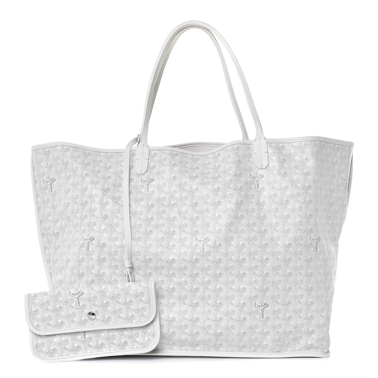 Goyard Goyardine Reversible Anjou GM White 1 of 14