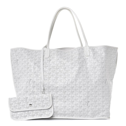 Goyard Goyardine Reversible Anjou GM White 1 of 14