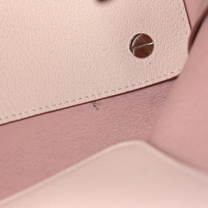 Christian Dior Supple Grained Calfskin Large Open Bar Tote Rose Poudre 11 of 17