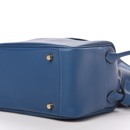 Hermes Swift Mini Lindy 20 Deep Bleu 7 of 9