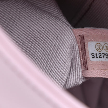 Chanel Calfskin Quilted Pearl Small About Pearls Hobo Bag Light Pink 7 of 11