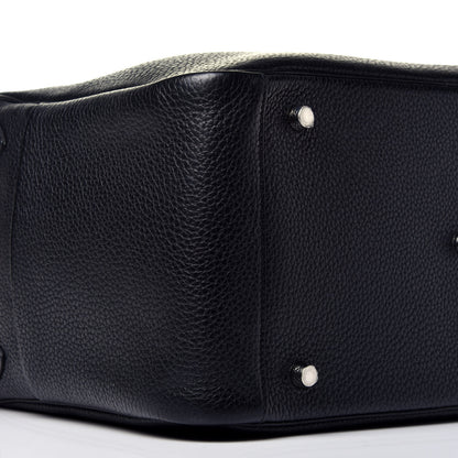 Hermes Taurillon Clemence Lindy 34 Black 6 of 8