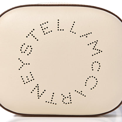 Stella McCartney Eco Alter Nappa Perforated Logo Convertible Belt Bag White 9 of 9