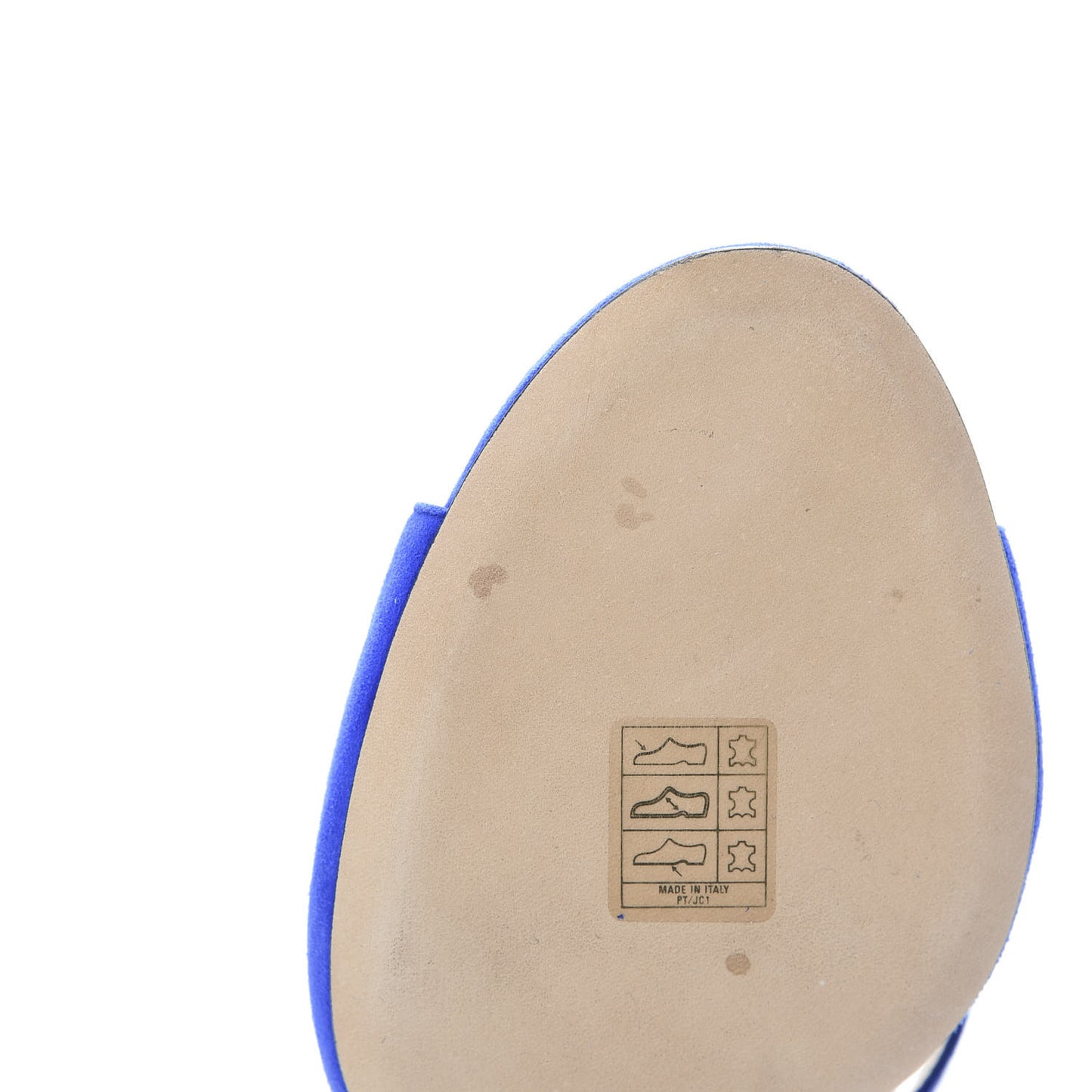 Suede Ren 100 Sandals 40.5 Cobalt