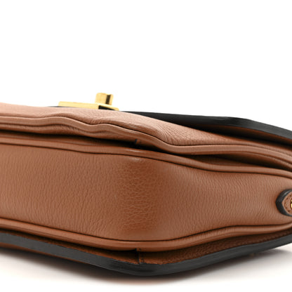 Louis Vuitton Grained Calfskin Lockme Oxford Cognac 8 of 11