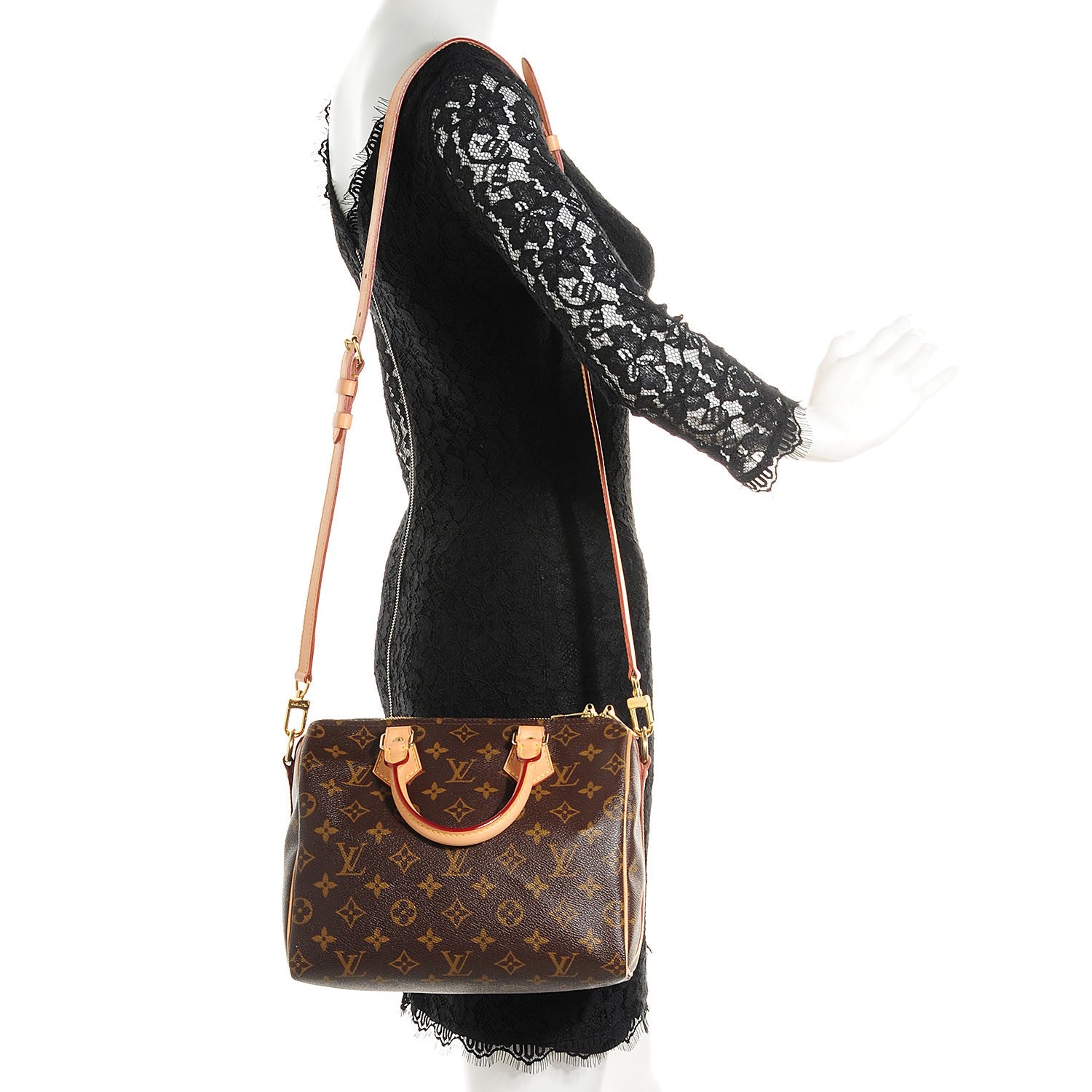 Louis Vuitton Monogram Speedy Bandouliere 25 2 of 8