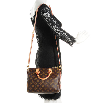 Louis Vuitton Monogram Speedy Bandouliere 25 2 of 8