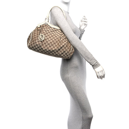 Gucci Monogram Medium Sukey Tote Off White 2 of 10
