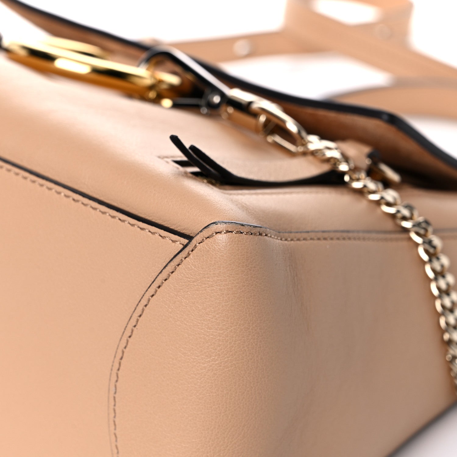 Chloe Calfskin Small Faye Day Shoulder Bag Blush Nude 10 of 12