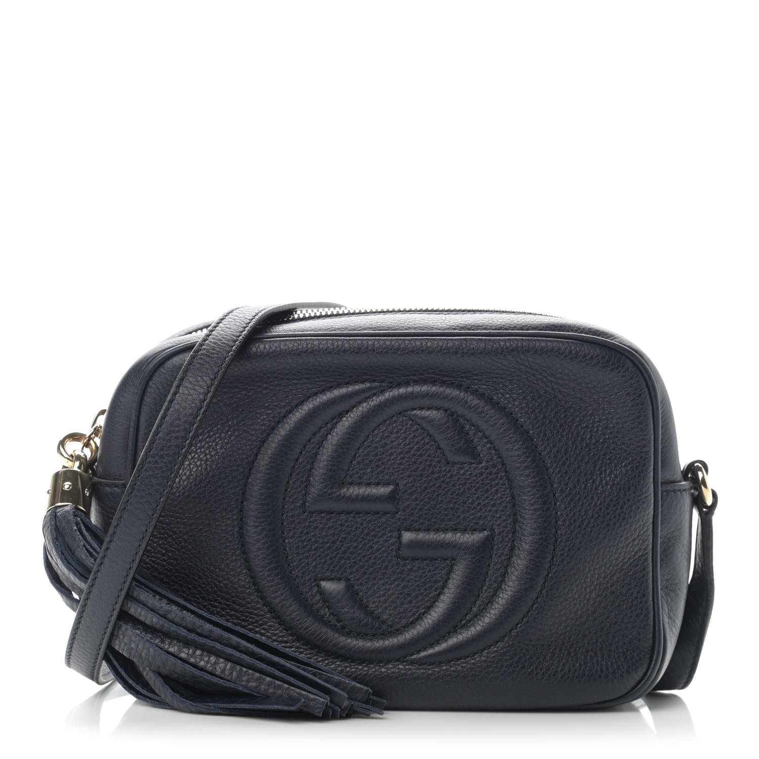Gucci Pebbled Calfskin Small Soho Disco Bag Black 1 of 11