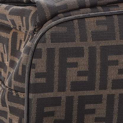 Fendi Zucca Drawstring Flap Backpack Tobacco 8 of 9