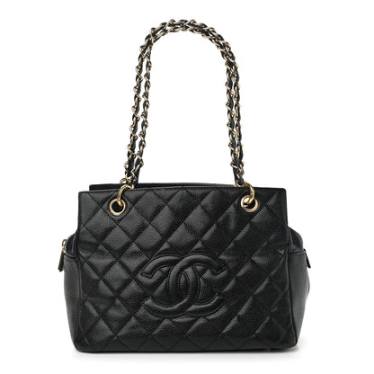 Chanel Caviar Quilted Petit Timeless Tote PTT Black 1 of 10