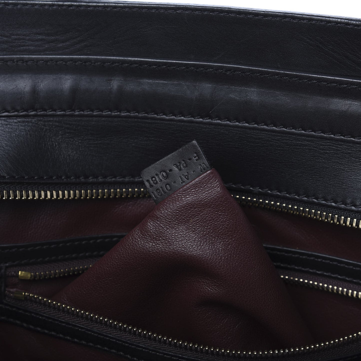 Smooth Calfskin Mini Tri-Color Luggage Grey