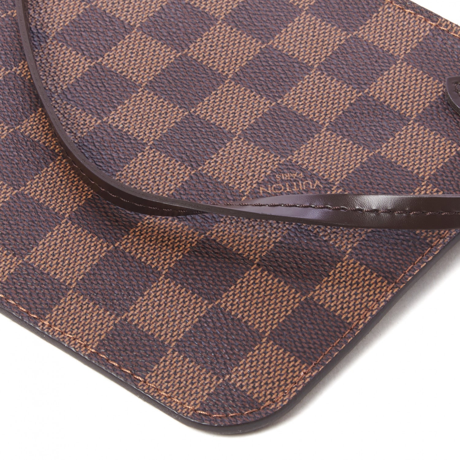 Louis Vuitton Damier Ebene Neverfull MM GM Pochette Rose Ballerine 7 of 8