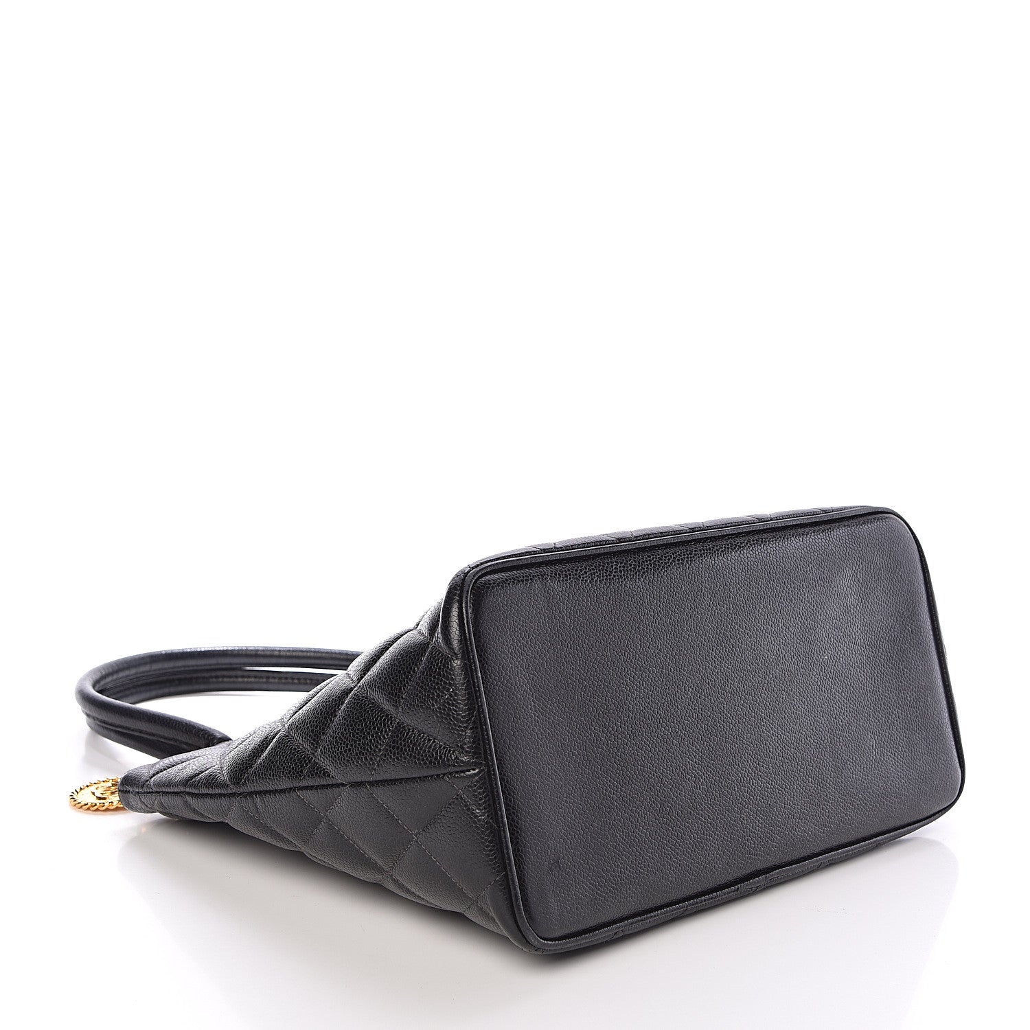Chanel Caviar Quilted Medallion Tote Black 4 of 13